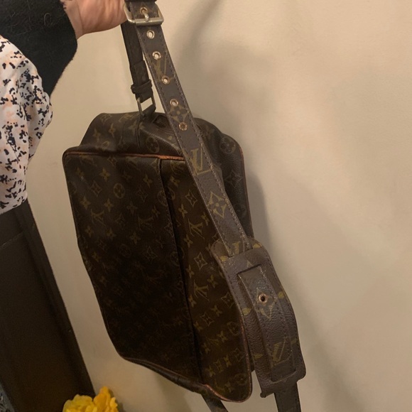 Lv Messenger Bag Orange Strap